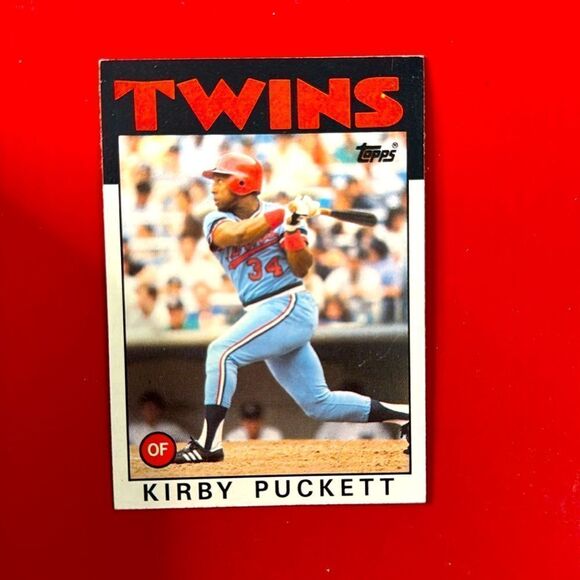 1986 Topps Kirby Puckett #536 in great condition low pop - Picture 1 of 5